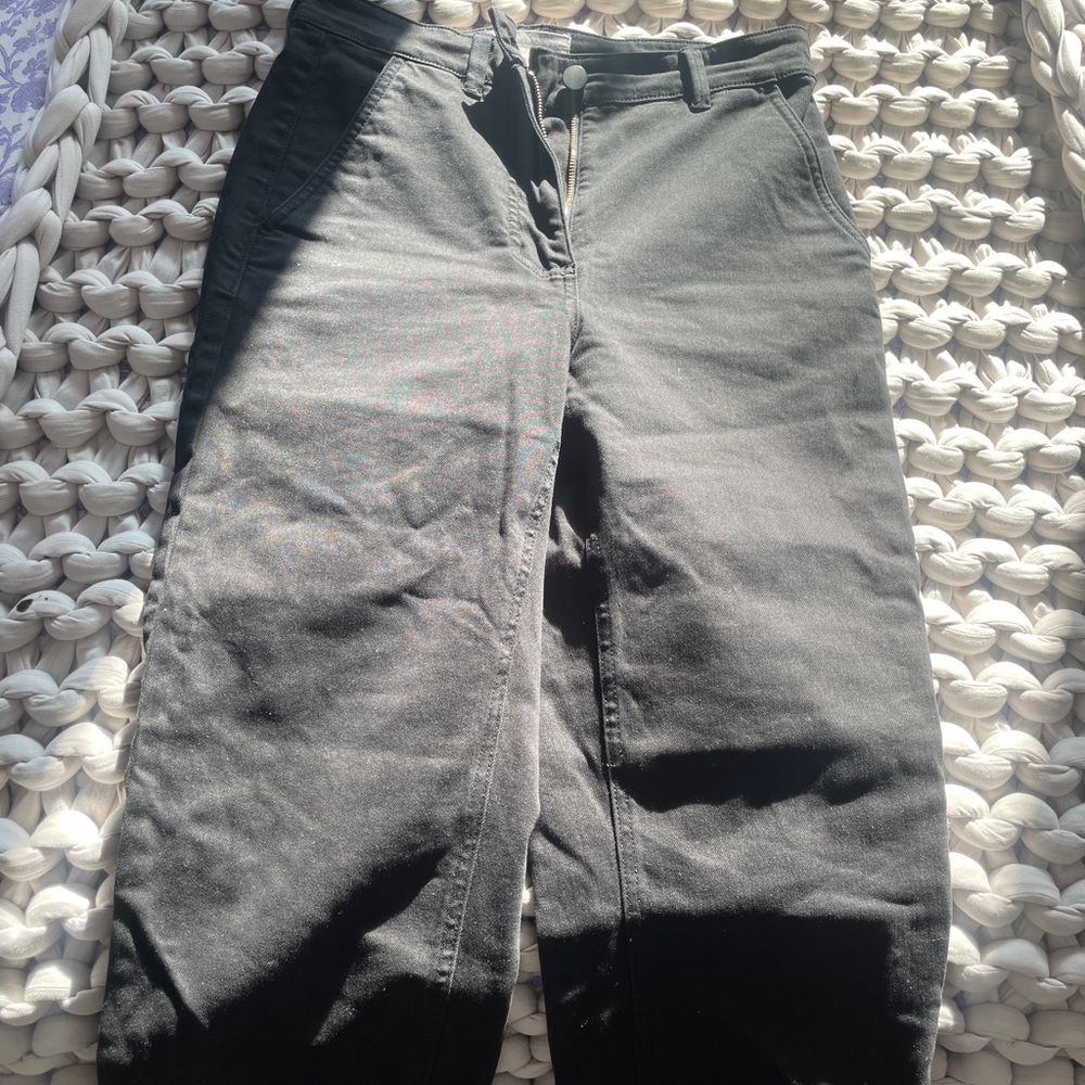 EVERLANE The Straight-Leg Crop black size 2